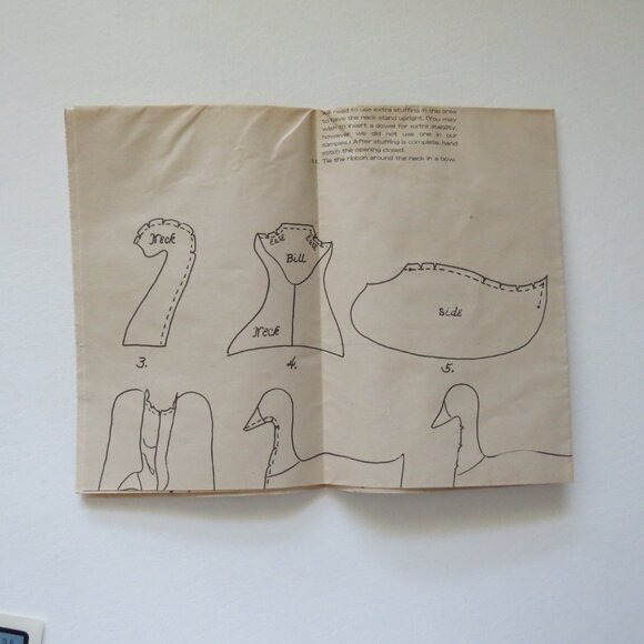 Country Geese The Patchwork Place Pattern P-22, 1982 - Picture 4 of 6